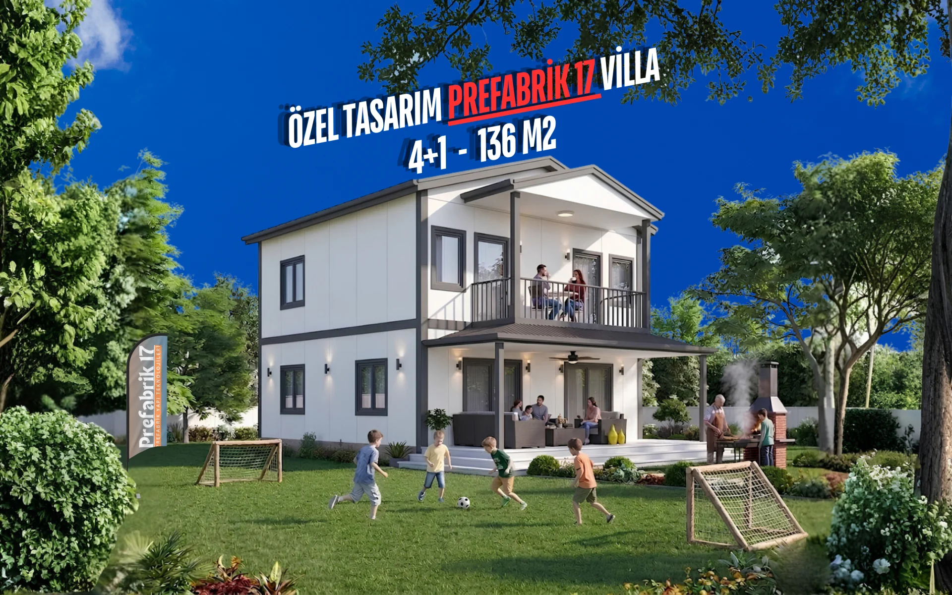136 Metrekare Dubleks Prefabrik Villa | ★ Öᴢᴇʟ ᴛᴀsᴀʀıᴍ ★